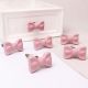Pink Ceramic Bow Cabinet Knob-6 Pieces