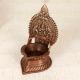 Handcrafted Vintage Brass Gajlakshmi Oil Lamp for Home Decor