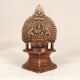 Handcrafted Vintage Brass Gajlakshmi Oil Lamp for Home Decor