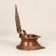 Handcrafted Vintage Brass Gajlakshmi Oil Lamp for Home Decor