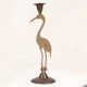 Beautiful Bird Candle Holder Made of High-Quality Brass