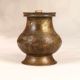 Handmade Traditional Brass Holy Water Pot with Spout for Prayer Room