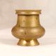Vintage Finish Handmade Brass Holy Water Pot for Decoration