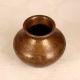 Brown Finish Engraved Holy Water Pot Made of Finest Brass