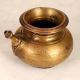 Vintage Finish Brass Holy Water Pot with Spout for Rituals