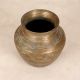 Vintage Brown Finish Holy Water Pot Made of High-Quality Brass