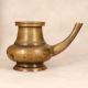 South Indian Brass Holy Water Pot with Spout for Rituals