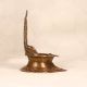 Beautiful Indian Finest Brass Gaja Laxmi Oil Lamp for Prayer Room