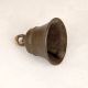 Vintage Handcrafted Temple Bell with Loop Made of Brass