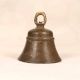 Vintage Handcrafted Temple Bell with Loop Made of Brass