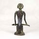Handmade Tribal Art Brass Man Figure Statue in Bastar Art