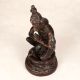 Handmade Finest Brass Lord Hanuman Statue in Sitting Position