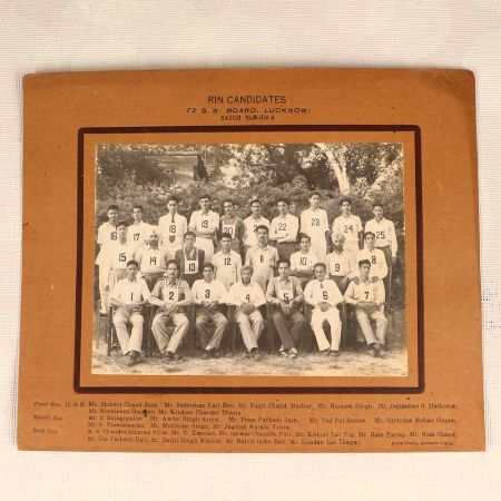 Vintage Paper Photograph of Group Photo for Collection