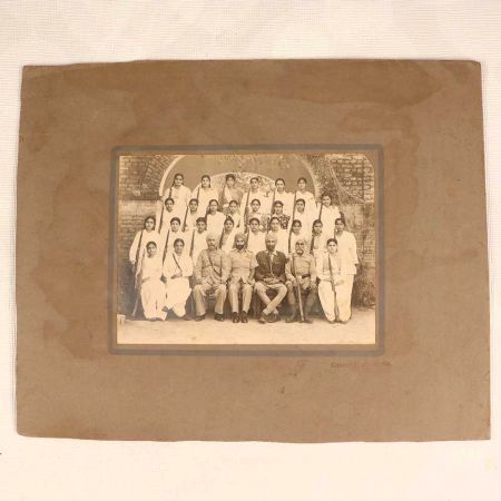 Group Paper Photograph of Khanna Photo Studio for Collection