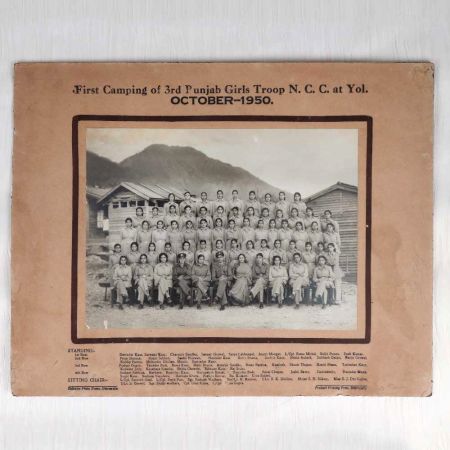 Punjab NCC Candidates October 1950 Paper Photograph