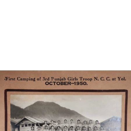 Punjab NCC Candidates October 1950 Paper Photograph