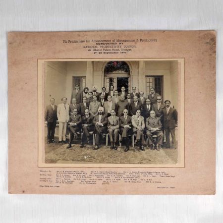 Paper Photograph in Black & White for Vintage Collectors