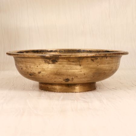 South Indian Traditional Brass Holy God Bathtub Pot for Temple