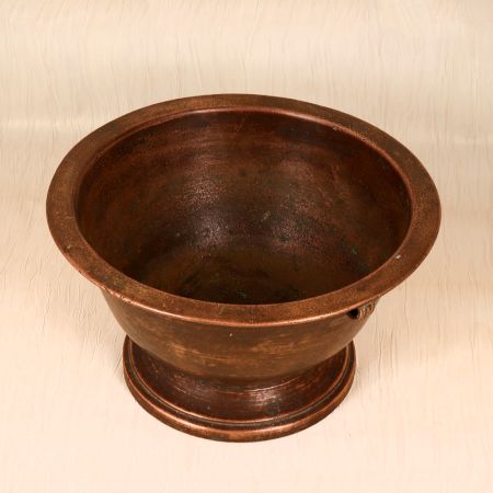 Sturdy Traditional South Indian Holy Pot Made of Finest Brass
