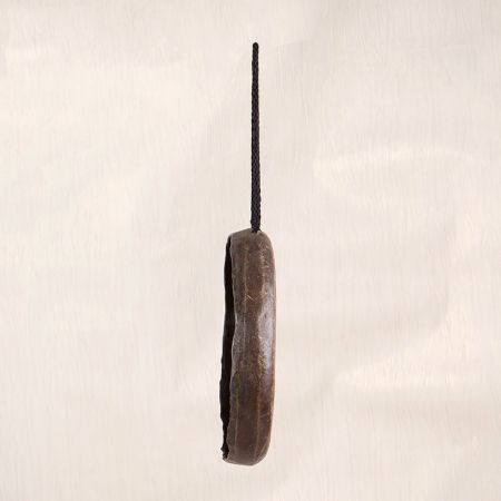 Vintage Tibetan Bell Metal Gong Crafted in Himalayan Art