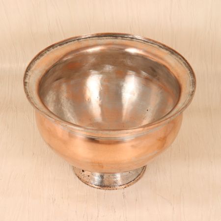 Islamic Art Handmade Copper Bowl in Vintage Finish