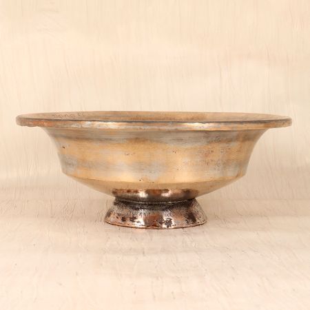 High-Quality Copper Fruit Bowl in Vintage Finish for Decoration