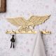 Brass Golden Eagle Wall Hanging Hook Wall Multiple Organizer