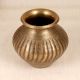Rajasthani Art Finest Brass Holy Water Pot for Flower Decoration