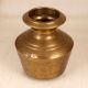 Handcrafted Traditional Finest Brass Holy Water Pot from South India