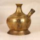 Vintage High-Quality Brass Hookah Base in Himalayan Art