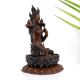 Vintage Copper Goddess Tara Statue in Tibetan Art
