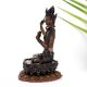 Goddess Manjushri Buddhist Deity Copper Statue in Tibetan Art