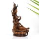 Handcrafted Buddhist Deity Goddess Green Tara Copper Statue