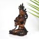 Vintage Tibetan Buddhist Deity Copper Statue for Prayer Room