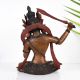 Handmade Goddess Manjushri Copper Statue in Tibetan Art