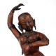 Beautiful Dancing Goddess Parvati Copper Statue for Home Decor