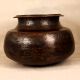Islamic Art Handcrafted Copper Pot in Vintage Finish for Decor