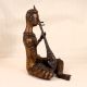 Handmade Finest Brass Lady Musician Statue for Collection