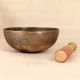 Vintage Brown Finish Bell Metal Singing Bowl for Meditation