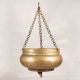 Traditional Nandi Hanging Pot Made of Brass for Temple