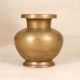 Plain Brown Holy Water Pot Made of High-Quality Brass