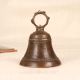 Traditional Finest Brass Temple Bell with Loop for Prayer Room
