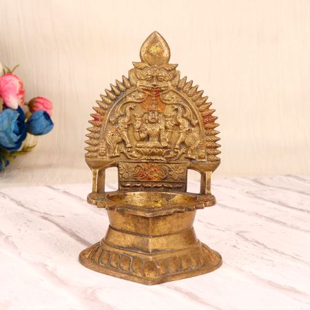 Handmade High-Quality Brass Oil Lamp for Prayer Room