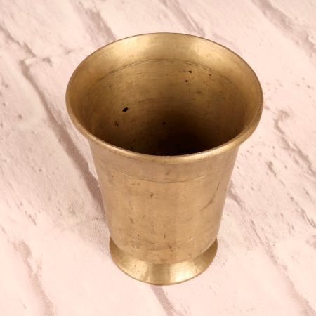High-Quality Handmade Holy Water Cup Made of Brass