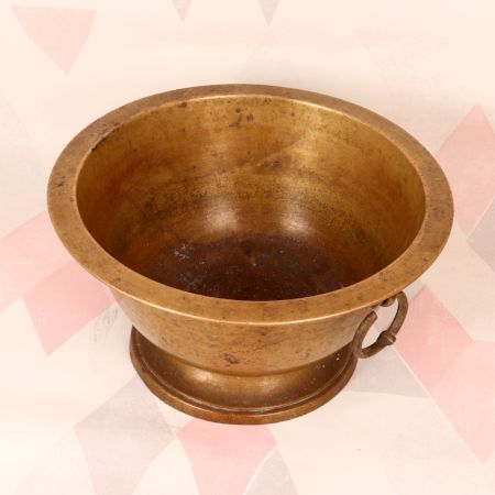 Vintage Handmade South Indian Holy Pot Made of Brass