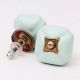 Solid Sage Green Square Ceramic Drawer Knob Online