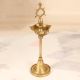 Vintage Finish Brass Oil Lamp for Prayer Room and Decoration