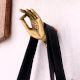 Mudra Brass Index Finger Wall Hook