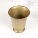 Handmade Finest Brown Brass Holy Water Panchpatra Cup