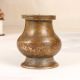 Indian Vintage Brass Holy Water Pot with Spout for Rituals